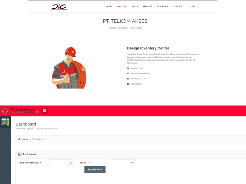 Aplikasi Performance DIC